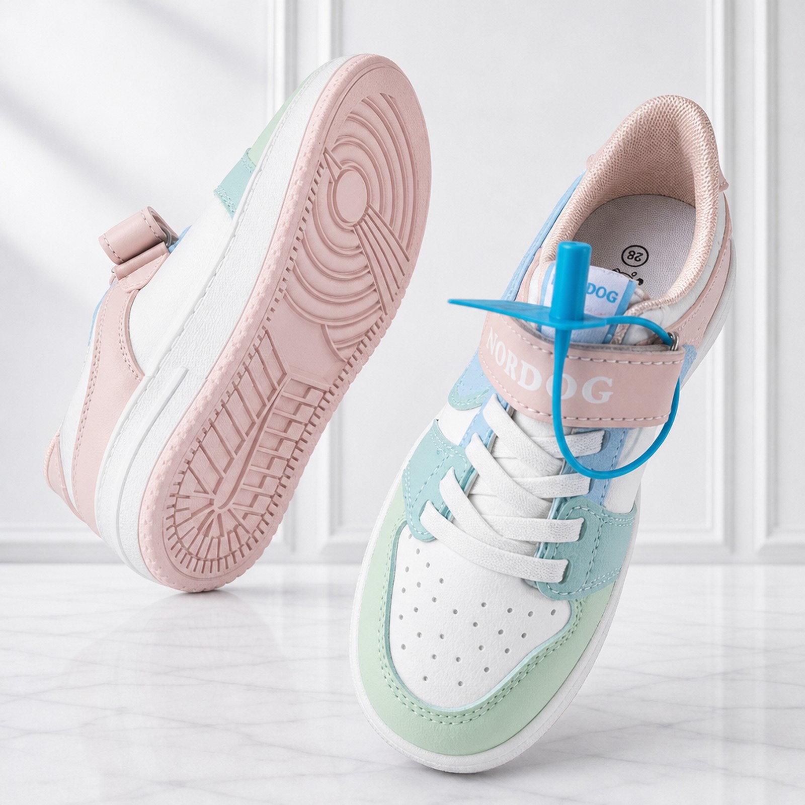 Size-28 Kids Dress Canvas Sneakers For Girls  1 to 2 years - Image 2