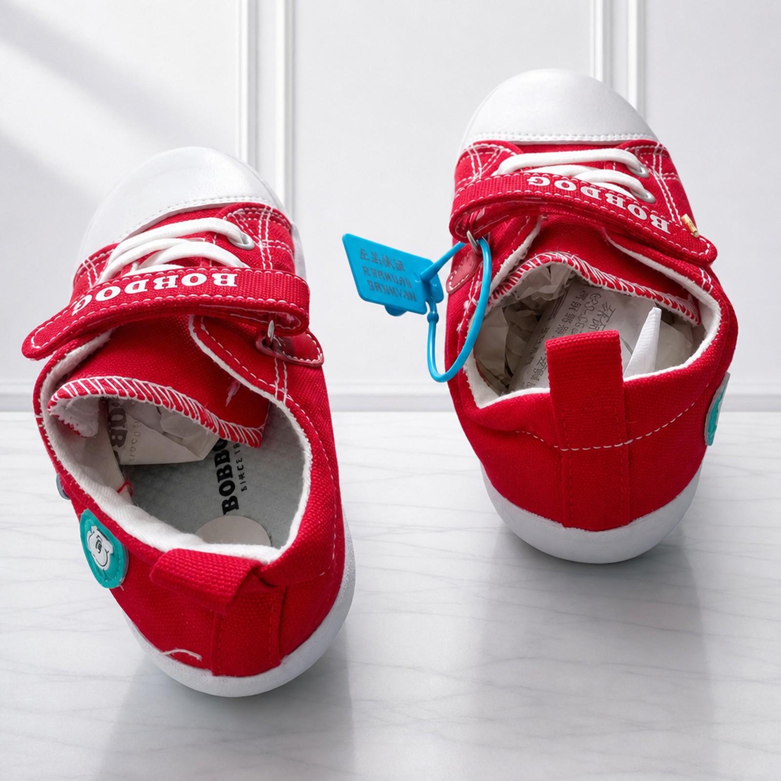 Size-23 Kids Dress Canvas Sneakers For Boys 1 to 2 years - Image 3