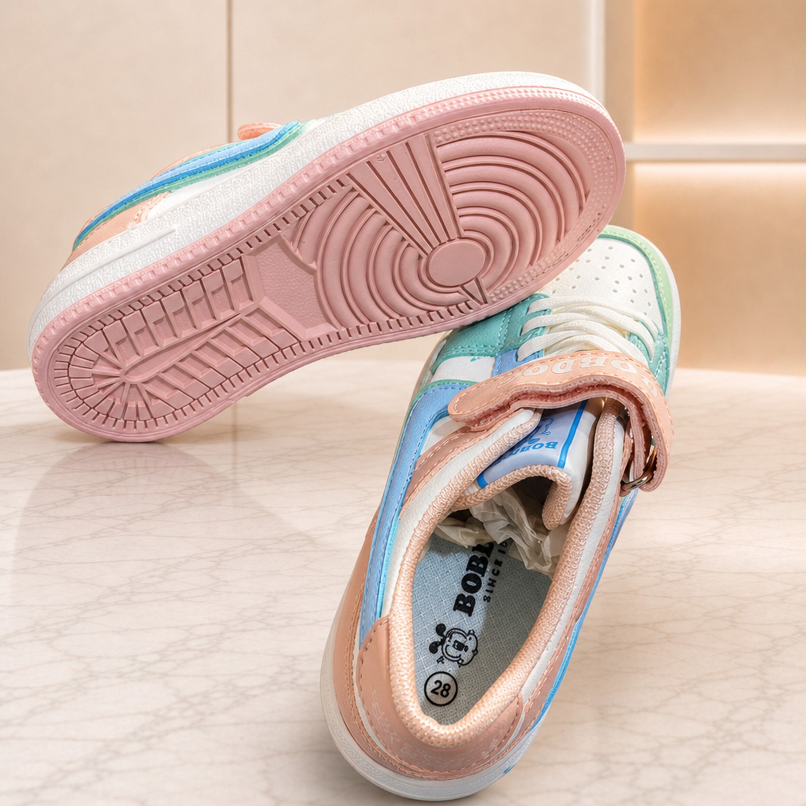 Size-28 Kids Fashion Dresd Sneakers 3 to 4 years - Image 3