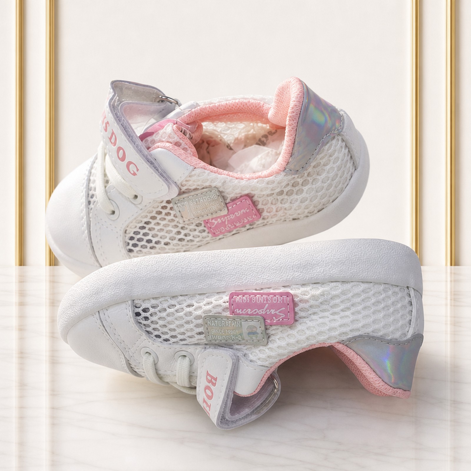 Size-23 Fashion Kids Sneakers For 1 to 2 years old (1010031111) - Image 3