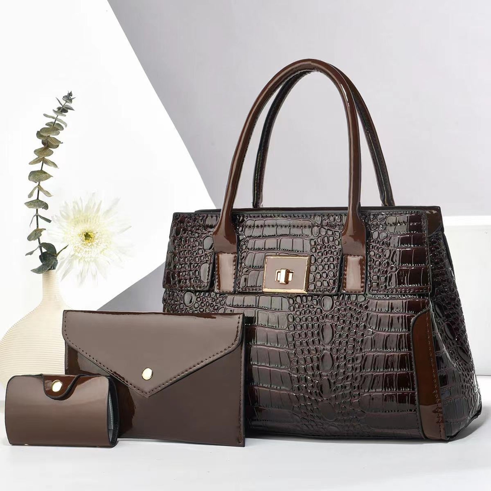 Stylish and Spacious Ladies Handbag 3in1 CTK - Image 2