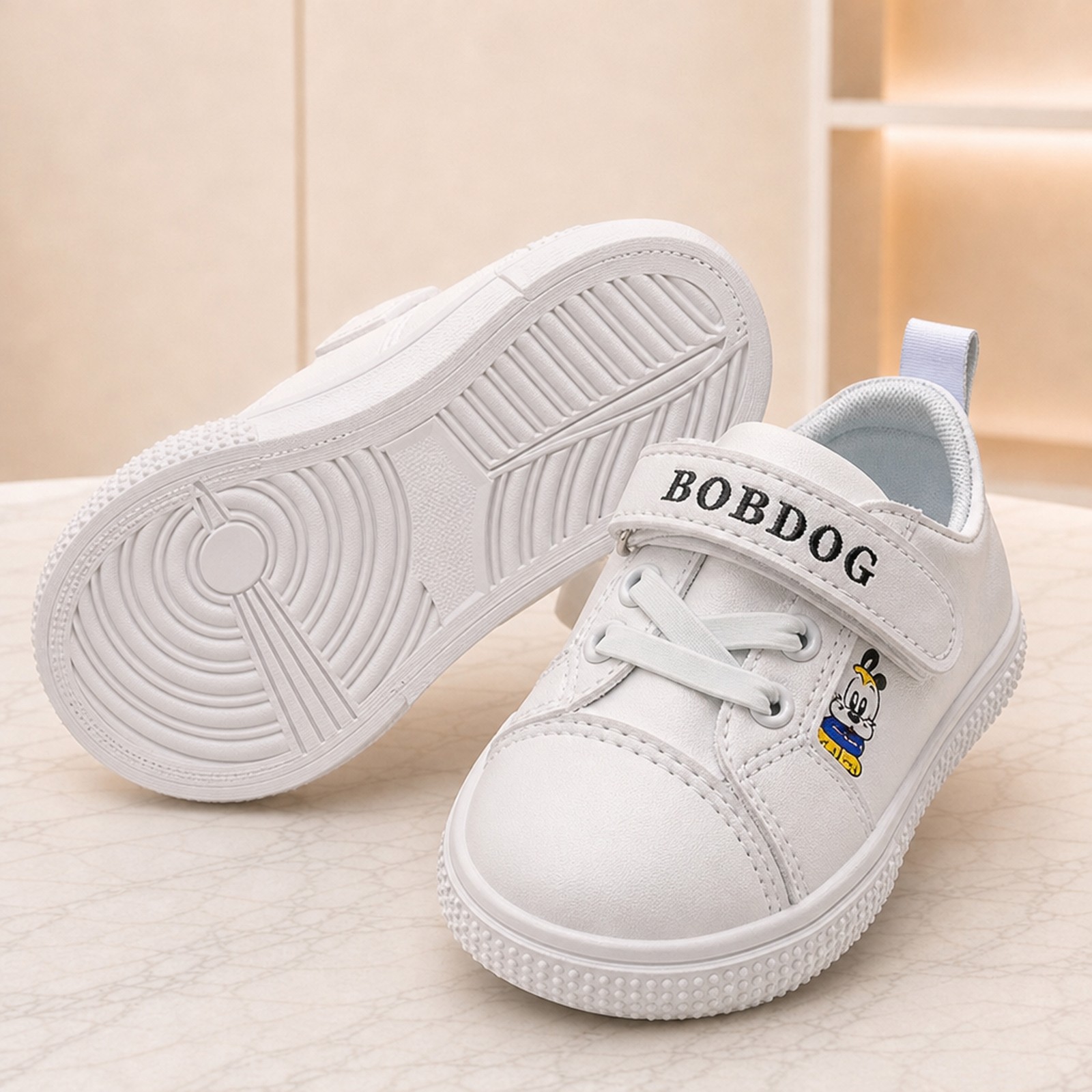 Size-19 Kids Dress Canvas Sneakers For Girls 6 to 15 months - Image 2