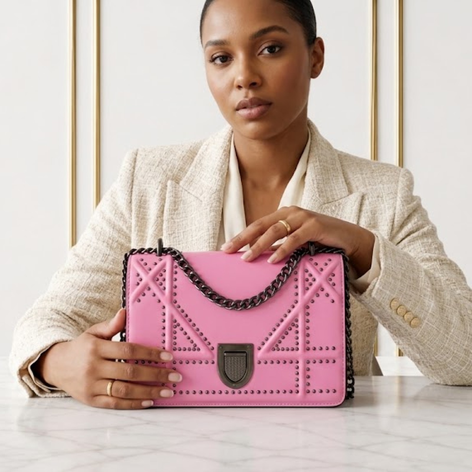 Trendy Fashion Ladies Shoulder Bag - Image 5