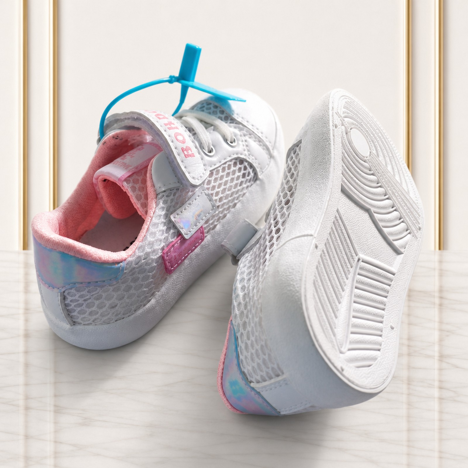 Size-23 Kids Dress Canvas Sneakers For Boys 1 to 2 years - Image 3