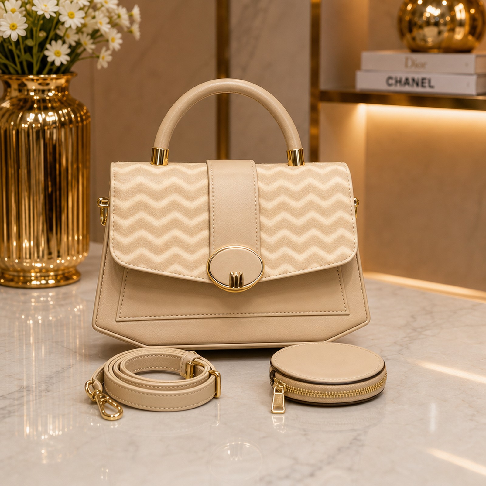 Fancy and Quality  Women Crossbody Bag (ME) - Image 3