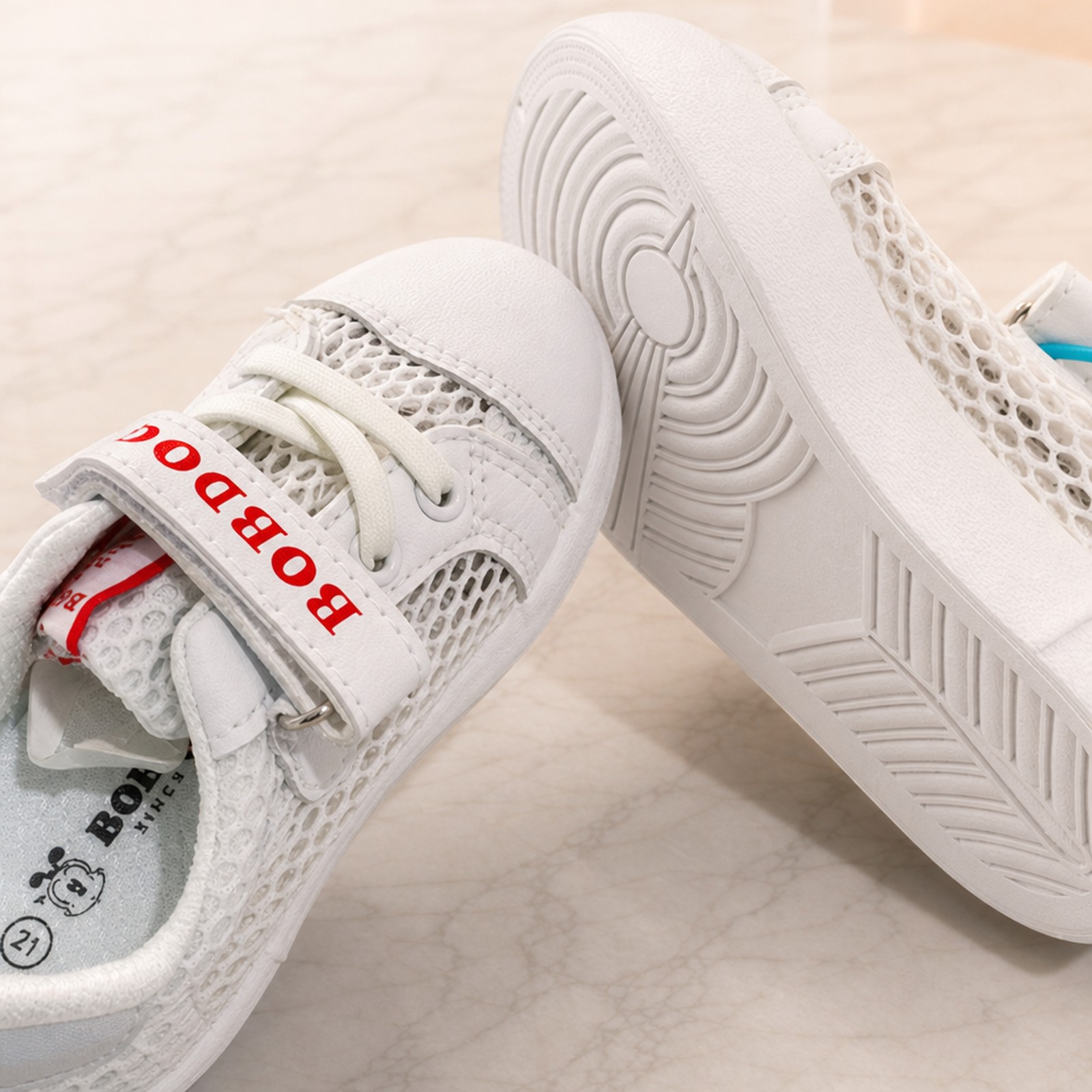 Size-21 Kids Exotic Sneakers For Ages 2 to 3 - Image 3