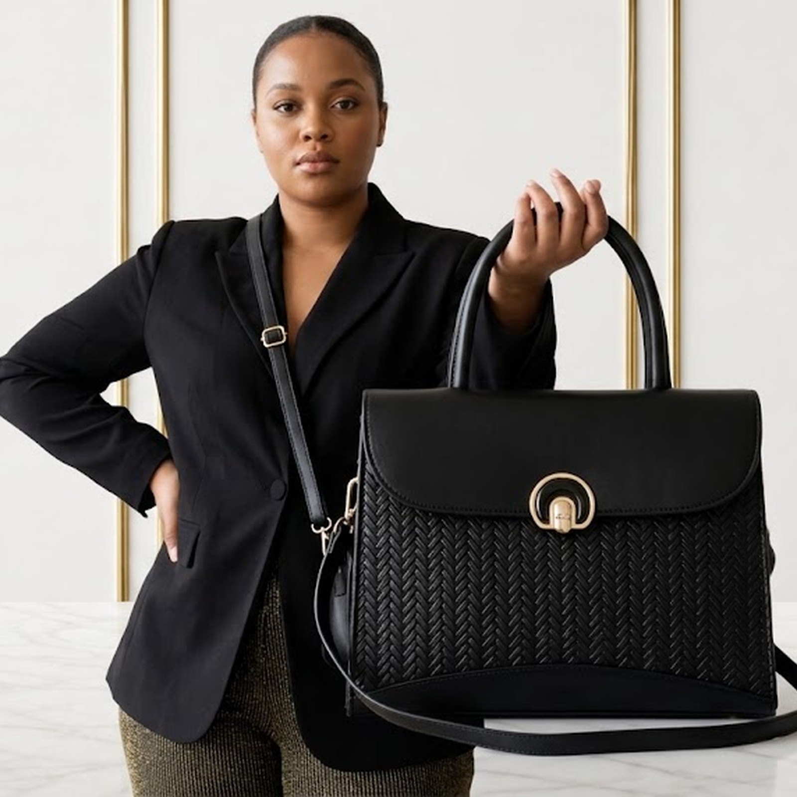 Classy Women Handbag 2in1 CTK - Image 5