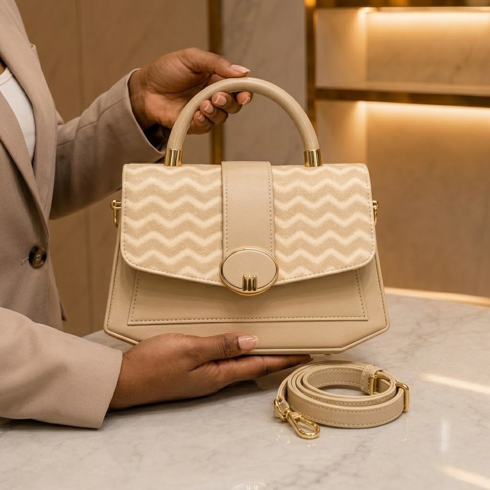 Fancy and Quality  Women Crossbody Bag (ME) - Image 4