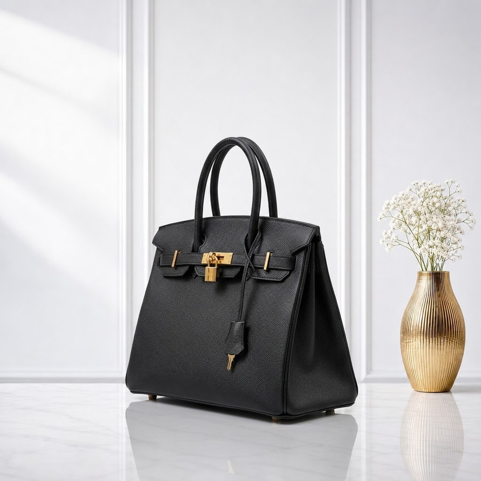 Classic Women Trendy Handbag - Image 4
