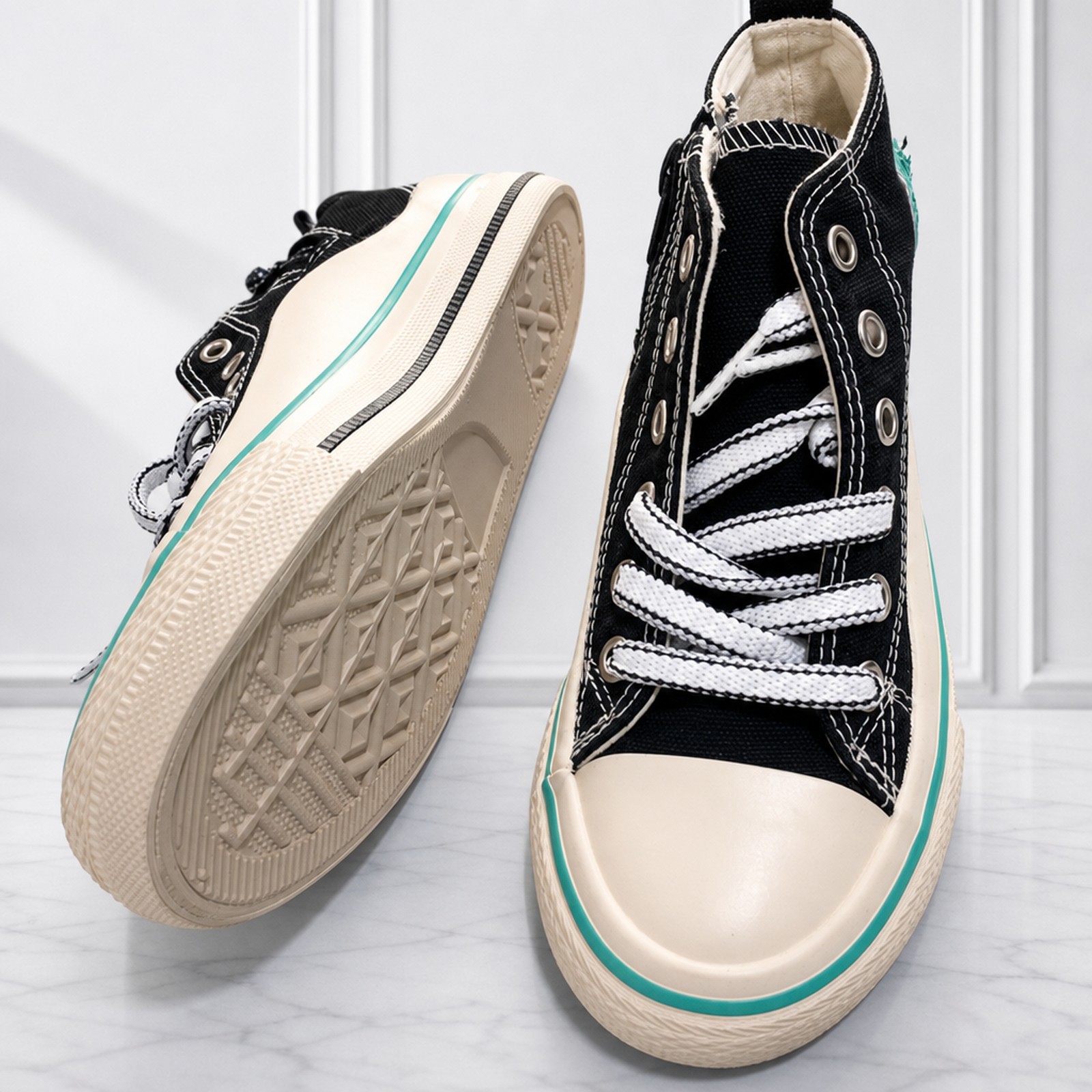 Size-28 Kids Dress Canvas Sneakers 3 to 4 years - Image 3