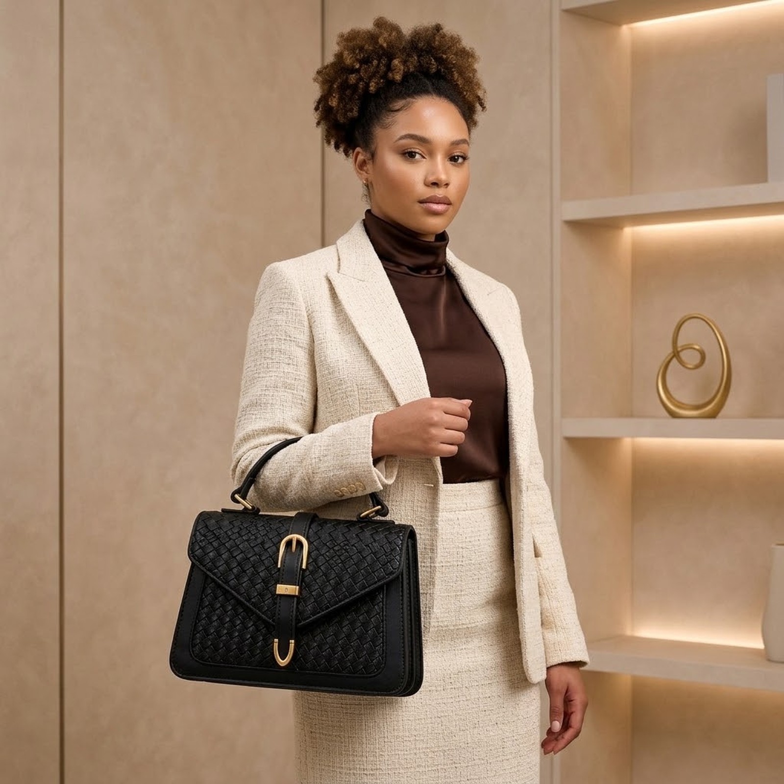 Fanshionable Ladies Clutch Bag - Image 3