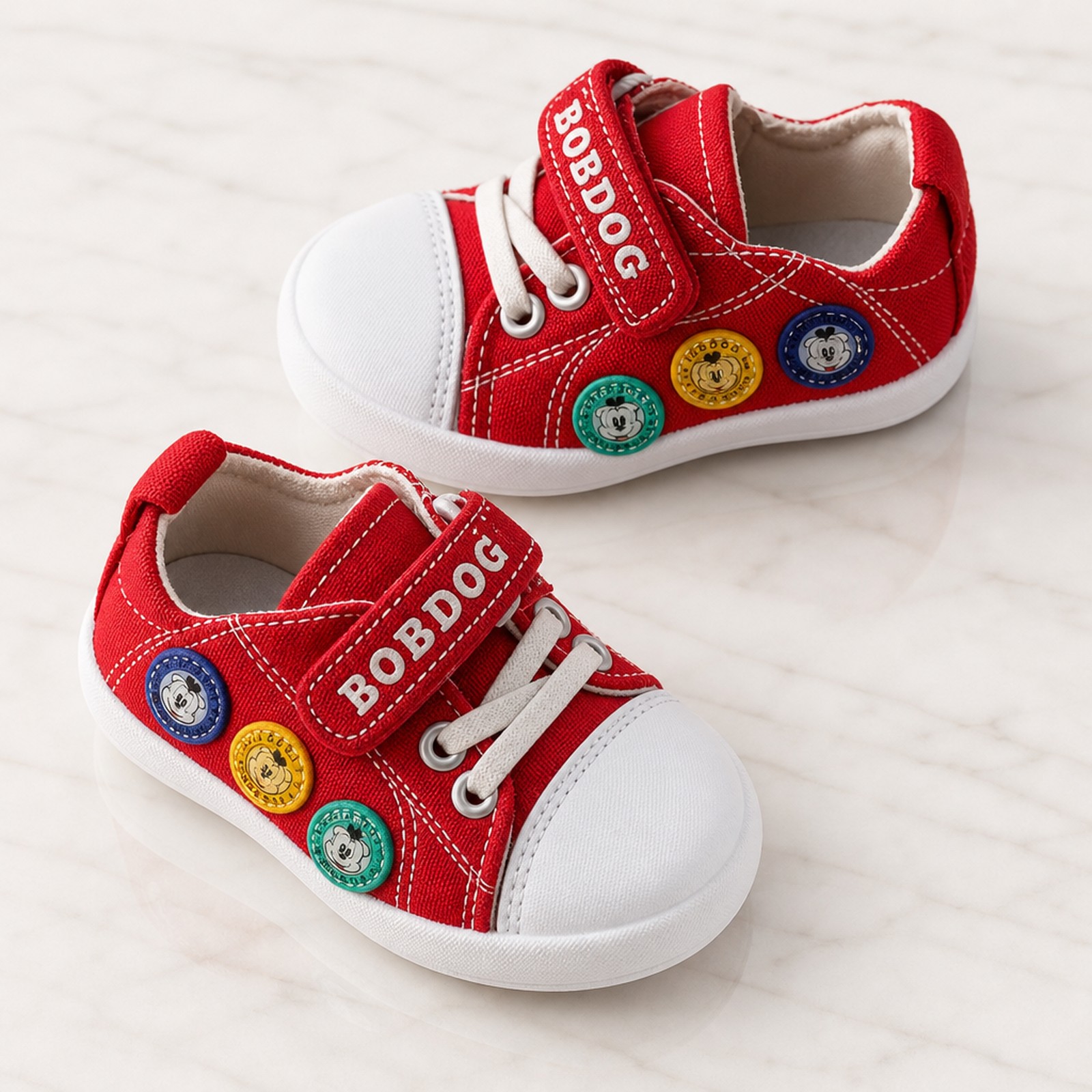 Size-20 Kids Dress Canvas Sneakers For Girls 6 to 18 months old - Image 2