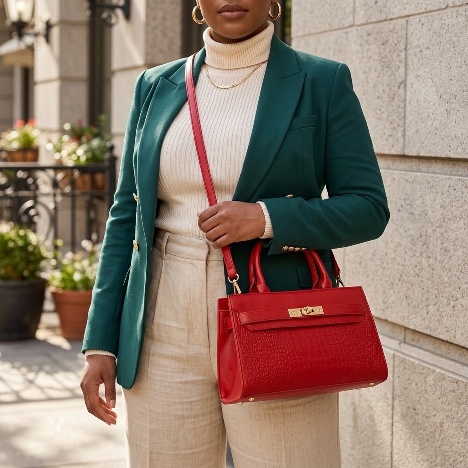 Ladies Fashion Handbag - Image 3