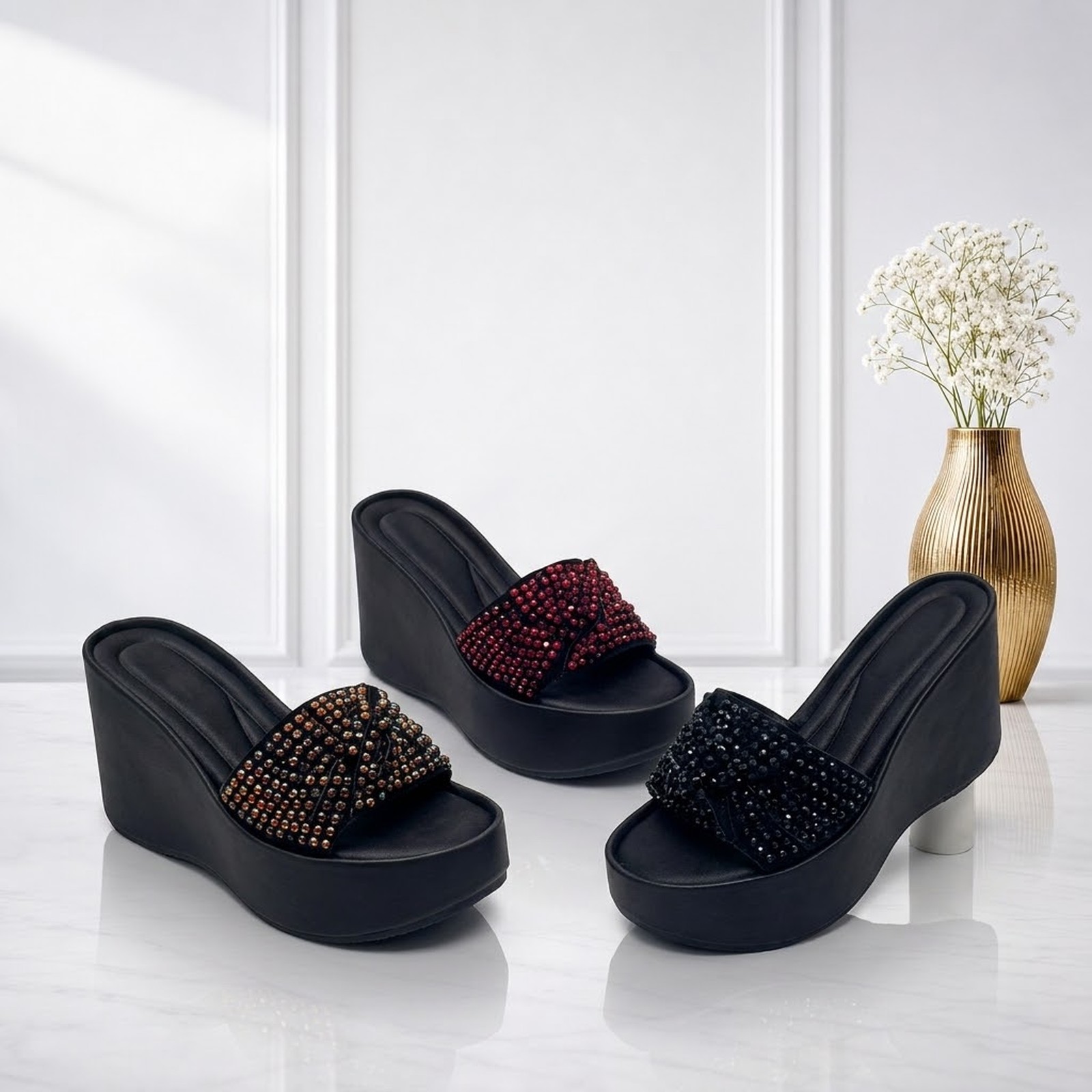Ladies Fashion Slippers (ME) - Image 2