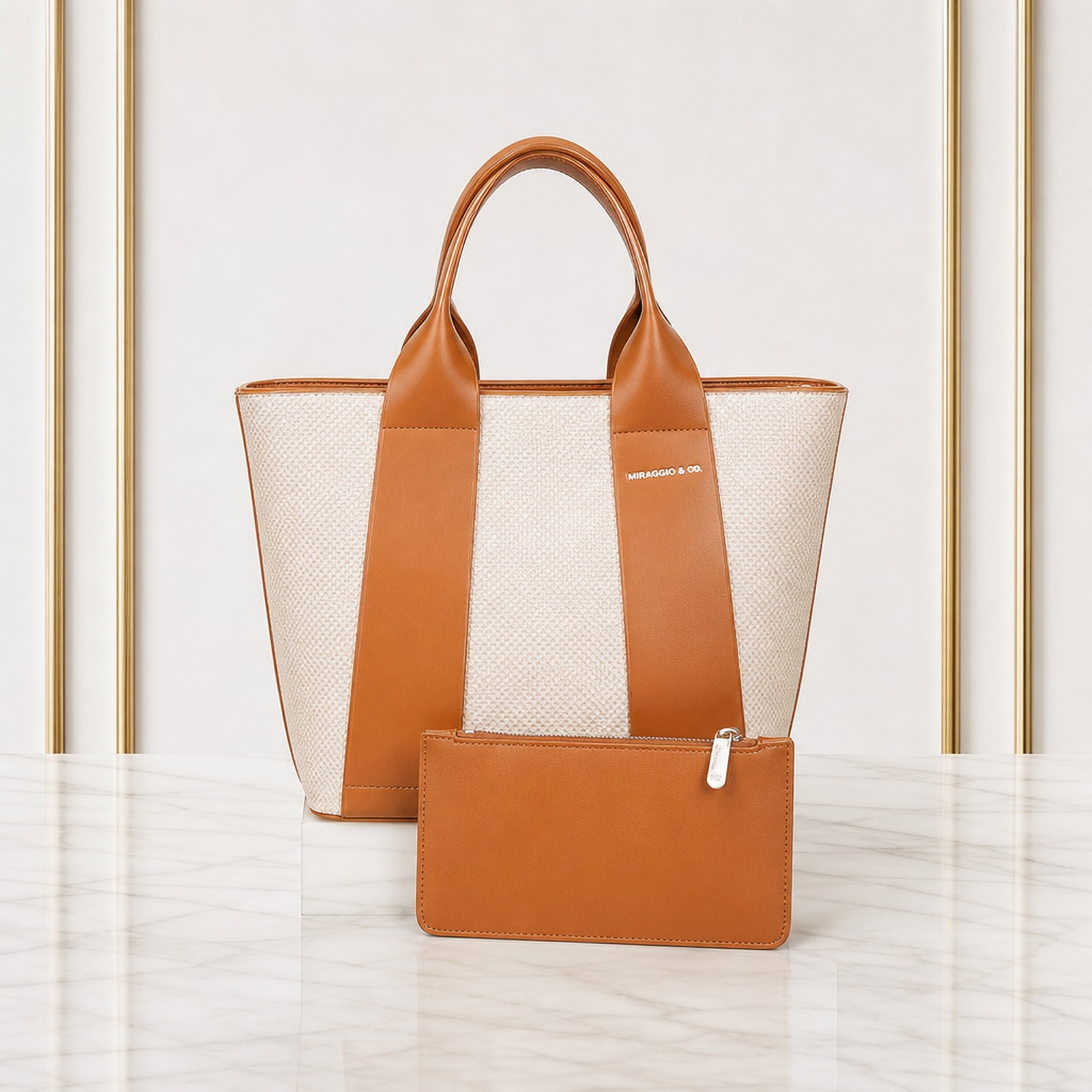Stylish Women Shoulder Bag 2in1