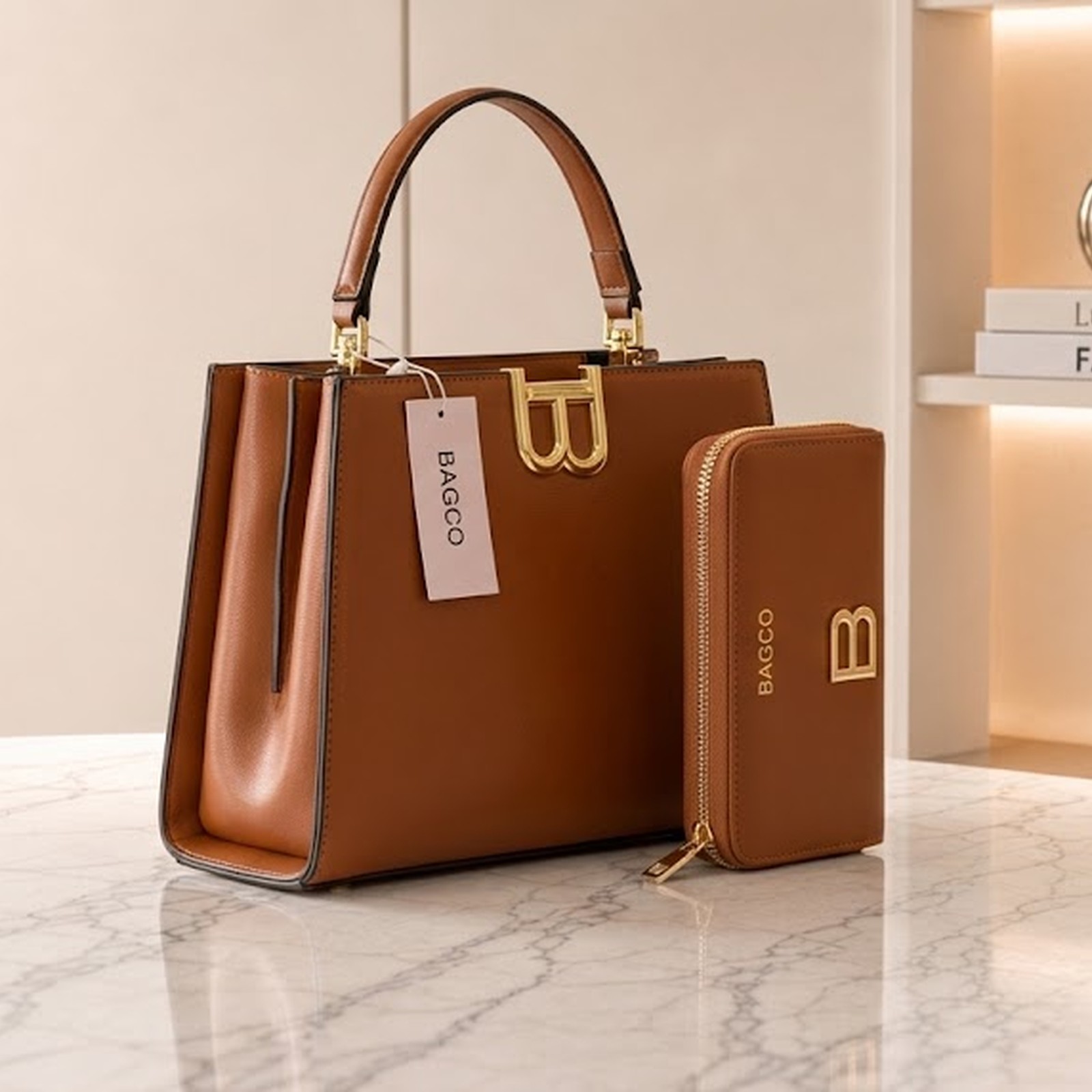 Big and Beautiful 2in1 Designer Women Bagco Handbag