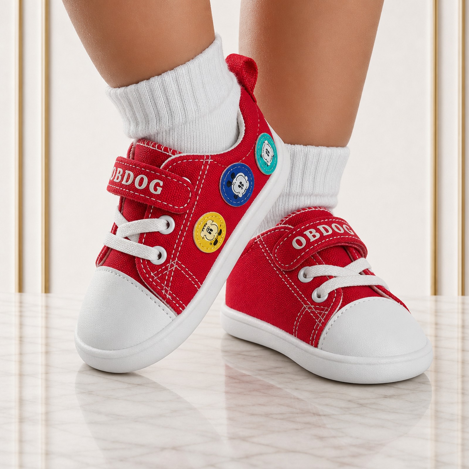 Size-20 Kids Dress Canvas Sneakers For Girls 6 to 18 months old