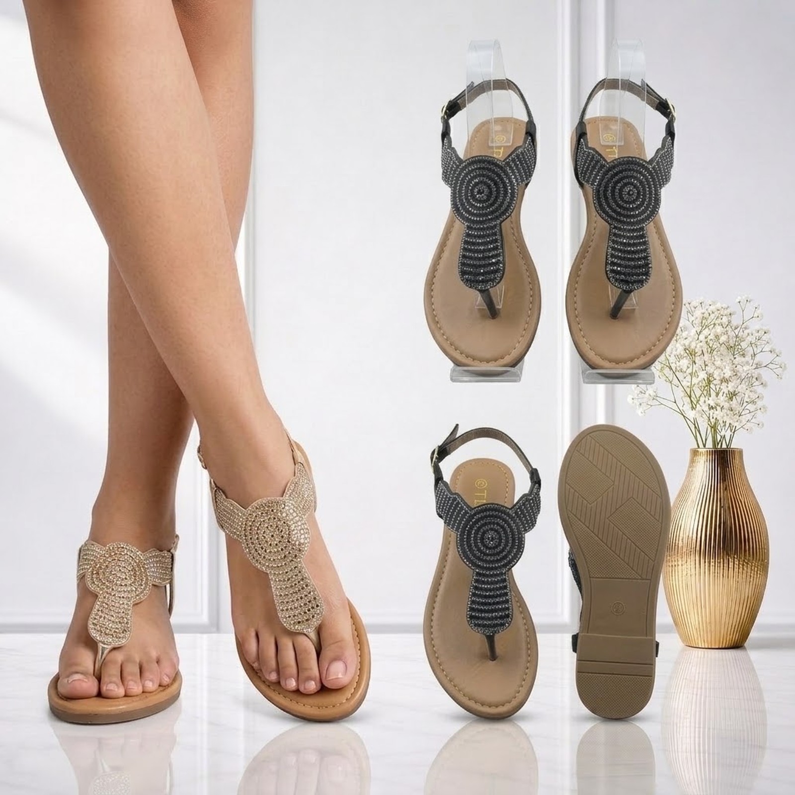 Exotic Ladies Fashion Sandals (ME)