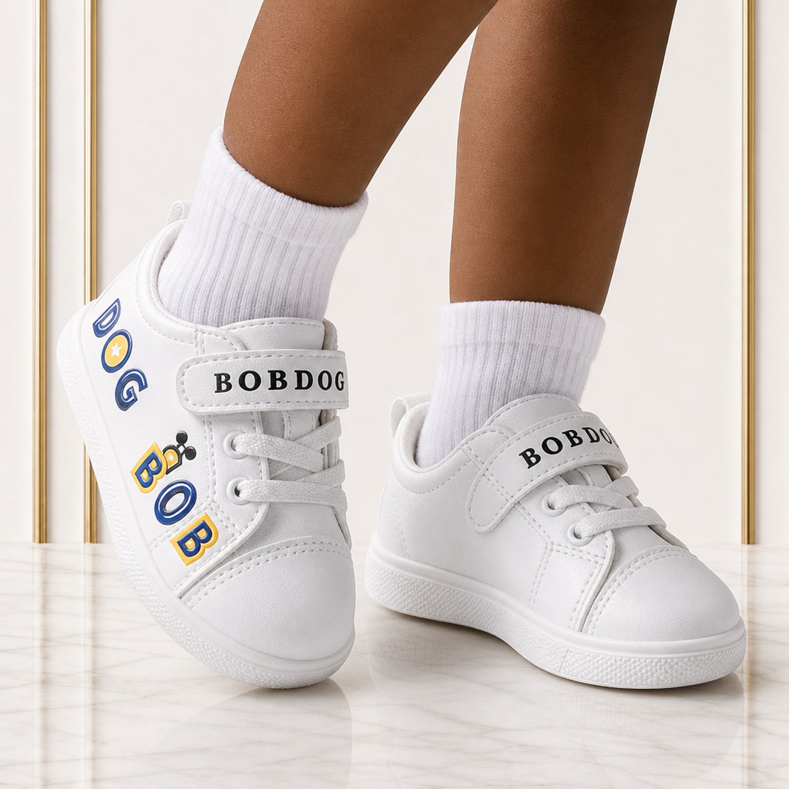 Size-23 Kids Dress Canvas Sneakers for 1 to 2 years old