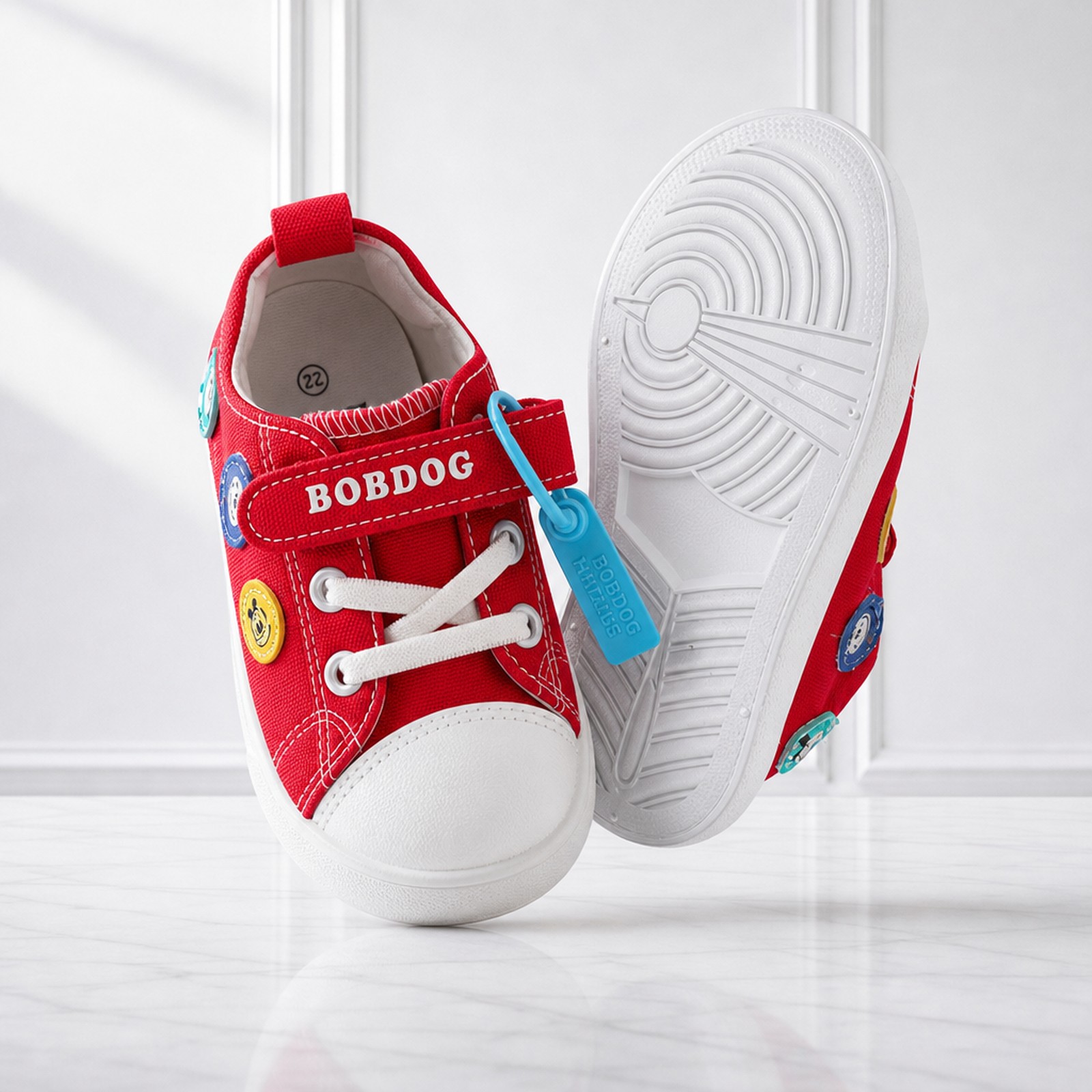 Size-22 Kids Dress Canvas Sneakers For Boys 1to 2 years