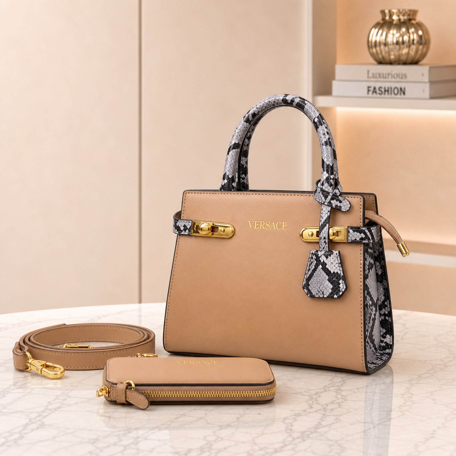 Exotic and Luxurious Versace Bag For Professional Ladies (ME)