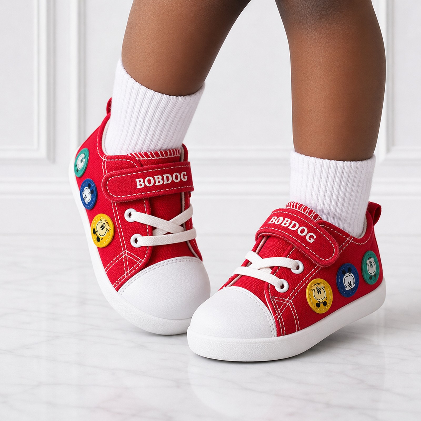 Size-23 Kids Dress Canvas Sneakers For Boys 1 to 2 years