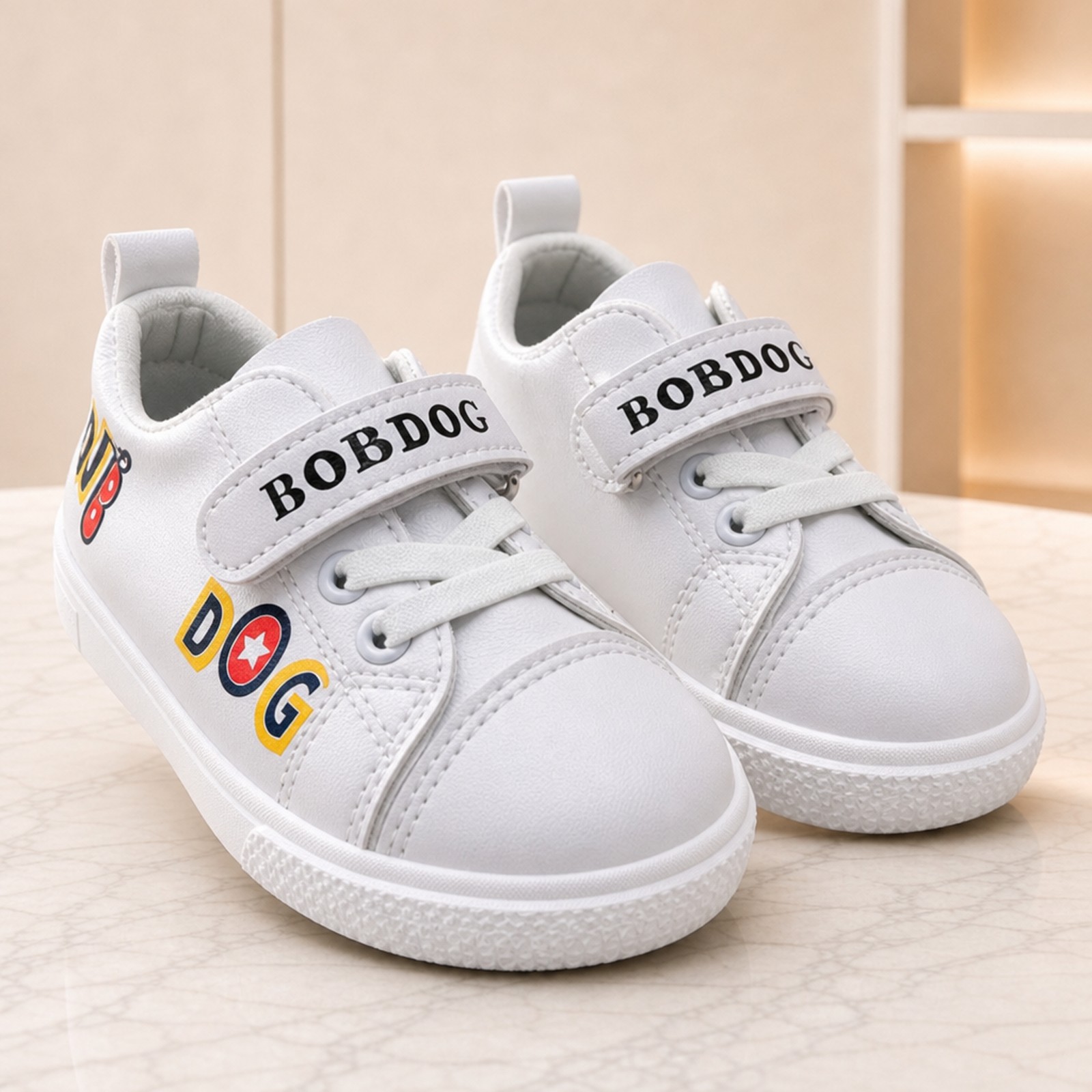 Size-19 Kids Dress Canvas Sneakers  6 to 15 months - Image 2