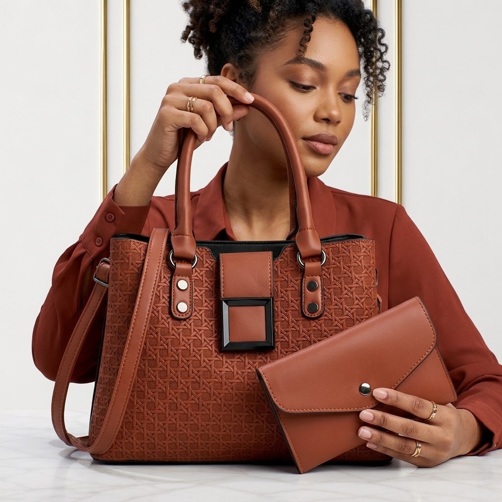 Exotic Women Fashion Handbag CTK - Image 4
