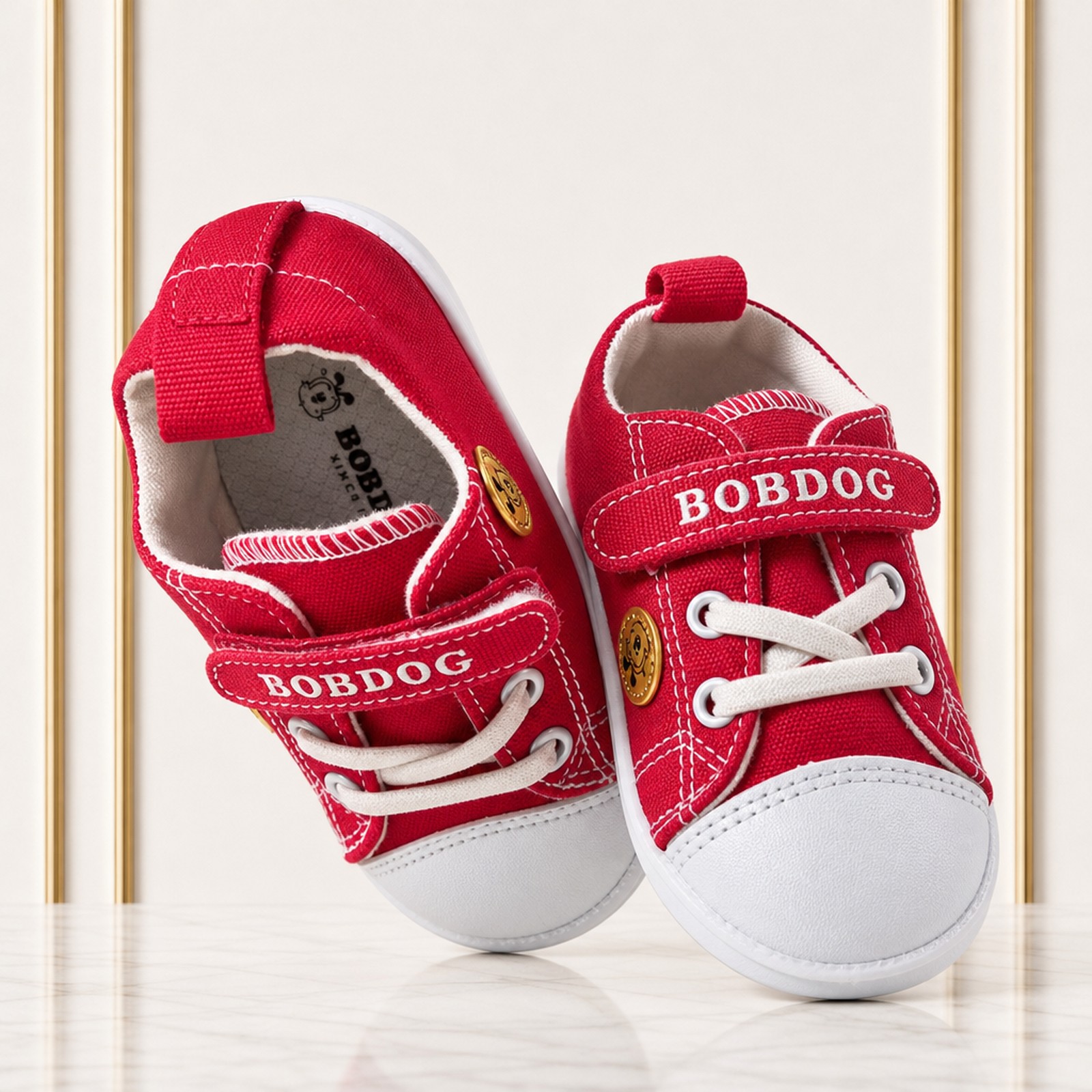 Size-22 Kids Dress Canvas Sneakers For Boys 1to 2 years - Image 2