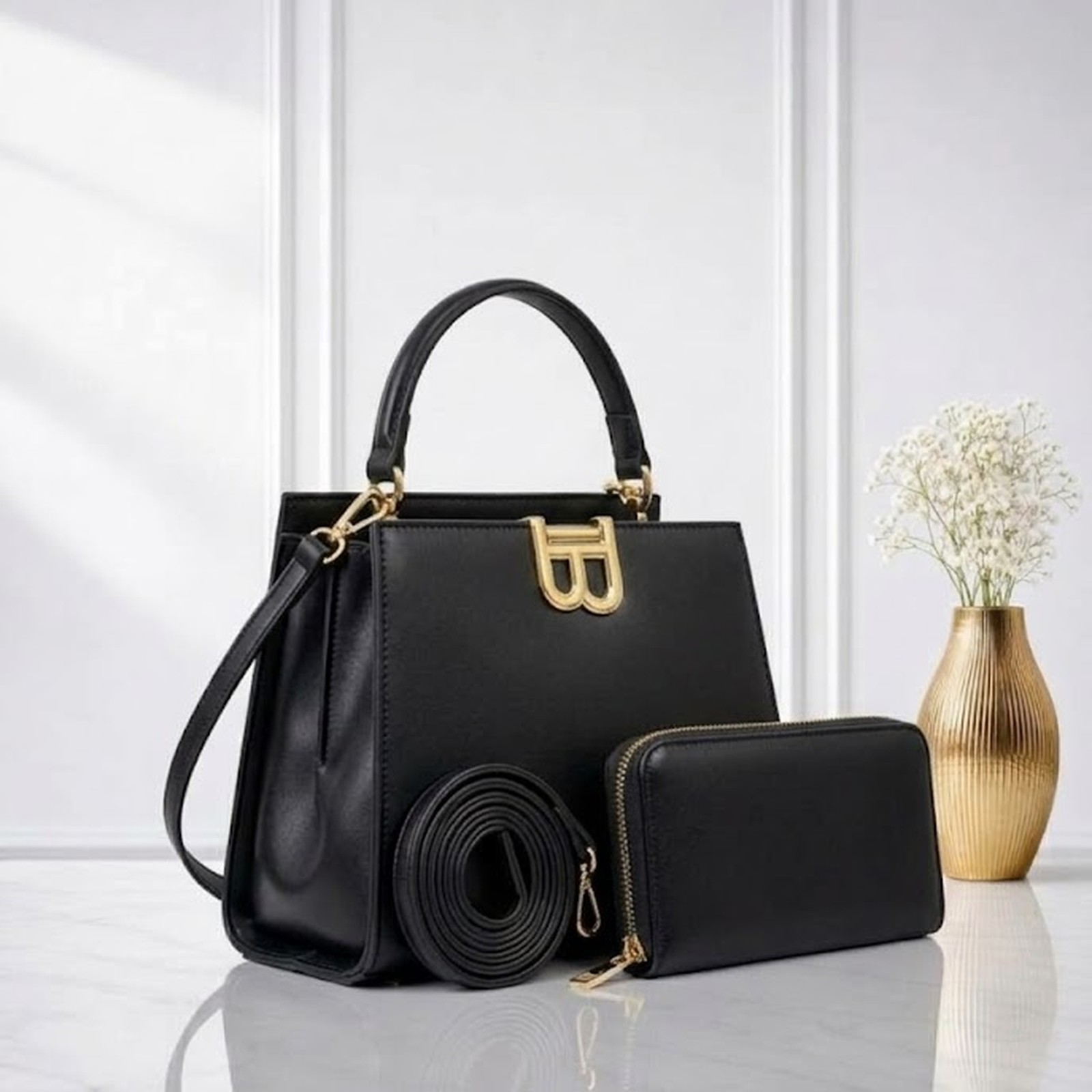 Big and Beautiful 2in1 Designer Women Bagco Handbag - Image 2