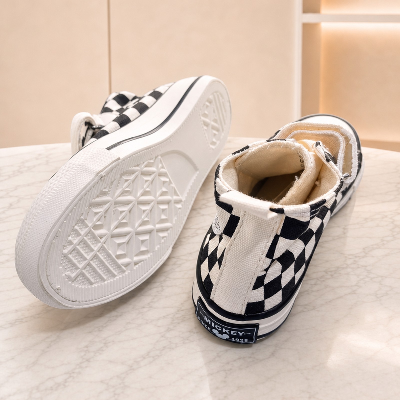 Size-27 Kids Dress Canvas Sneakers For Boys 2 to 3 years - Image 3